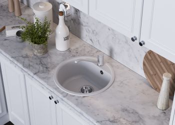 Кухонная мойка QUARTZBOND BOND-480 (Уголь) — фото 2, Кухонные мойки