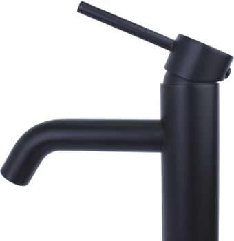 Смеситель для раковины Bronze de Luxe Scandi 1452B Черный матовый — фото 9, Смесители для раковины