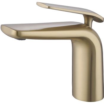 Смеситель для раковины Rose R39G R3901G Золото матовое — фото 1, Смесители для раковины