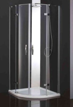 Душевой уголок CEZARES BERGAMO-W-R-2-90-ARCO-C-Cr-IV — фото 1, Душевые уголки