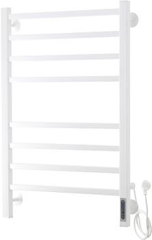 Электрический полотенцесушитель Domoterm Квадро DMT Квадро П8 500x800 EK R Белый матовый — фото 4, Электрические полотенцесушители