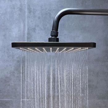 Верхний душ Bond Cube B03-9988 Черный матовый — фото 2, Верхние души