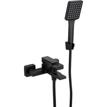 Смеситель для ванны Belz B613-7 B60613-7 Черный — фото 1, Смеситель для ванны