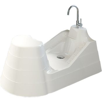 Акриловая ванна Radomir Вуду 120х80 1-01-0-0-1-165 Белая — фото 1, Акриловые ванны