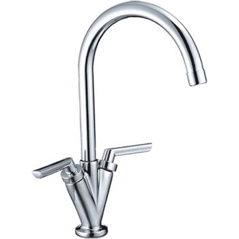 Смеситель для кухни Haiba HB4098 Хром — фото 1, Смесители для кухни