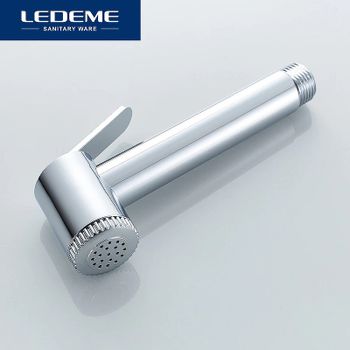 Смеситель для раковины Ledeme H54 1254L с гигиеническим душем Хром — фото 9, Смесители для раковины