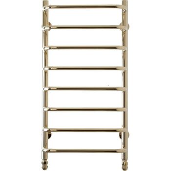 Водяной полотенцесушитель Domoterm Стефано П8 400x800 Золото — фото 1, Водяные полотенцесушители