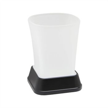 Товар: Amper K-5428BLACK Стакан для зубных щеток - фото 1 Amper K-5428BLACK Стакан для зубных щеток — фото 1, Аксессуары для раковины