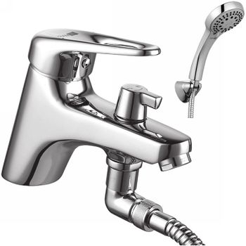 Смеситель на борт ванны Lemark Luna LM4115C Хром — фото 1, Смесители на борт ванны