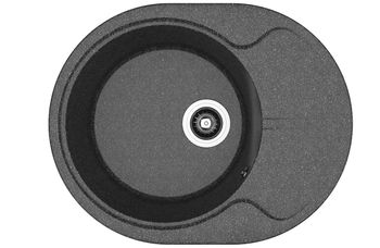 Dr.Gans Мойка "Берта" 620, черный CMc — фото 1, Кухонные мойки