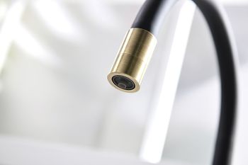 Смеситель для кухни Lemark Comfort LM3075B Бронза Черный — фото 8, Смесители для кухни