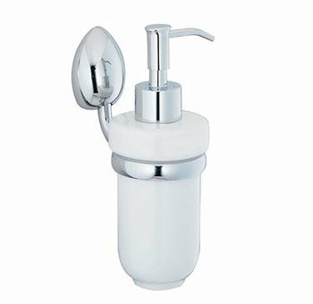Аксесс Weser K-8699C Дозатор жидкого мыла, навесной (блистер), КЕРАМИКА, хром, WasserKRAFT — фото 1, Дозаторы