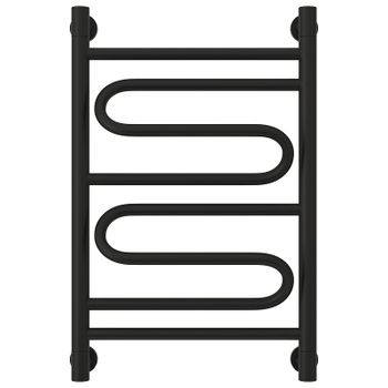 Водяной полотенцесушитель Сунержа Элегия+ 600х400 31-0205-6040 Черный матовый — фото 1, Водяные полотенцесушители