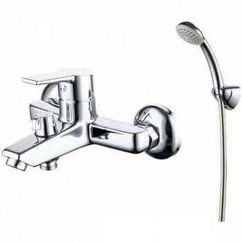 Смеситель для ванны Milardo Stripe STRSB02M02 Хром — фото 1, Смеситель для ванны