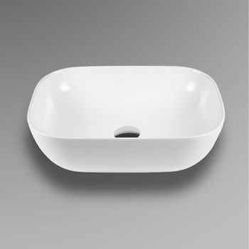 Раковина-чаша Bond 45 S54-450 Белая глянцевая — фото 7, Раковины накладные