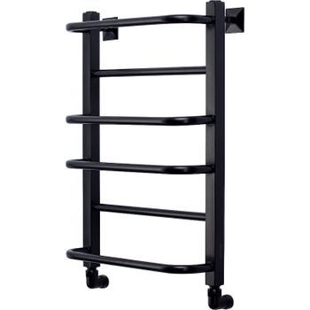 Водяной полотенцесушитель Comfysan Puro-K W-6 60x40 013080 Черный матовый — фото 1, Водяные полотенцесушители