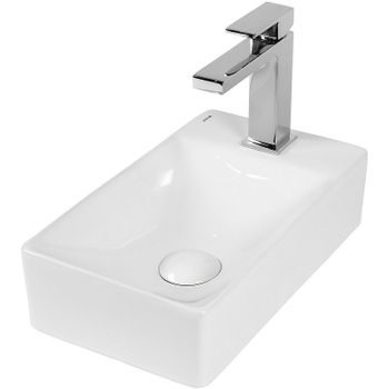 Раковина Bond 38 R S12-380R Белая глянцевая — фото 1, Мини-раковины