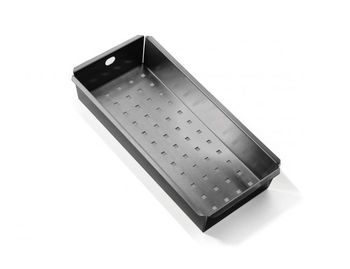 Коландеры для мойки Alveus нерж. сталь. 400X170 Antracite, — фото 1, Коландеры