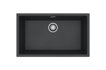 Мойка для кухни ALVEUS OMNI 40 GRANITAL CARBON-G91 750x450x198 с сифоном 1145083 — фото 1, Кухонные мойки