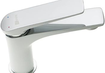 Смеситель для раковины Lemark Allegro LM5906CW Хром Белый — фото 5, Смесители для раковины