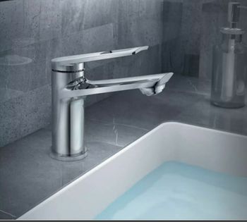 Смеситель для раковины Haiba HB10595 Хром — фото 3, Смесители для раковины