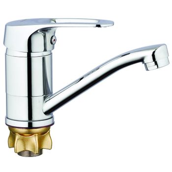 Смеситель для раковины G-Lauf 4G4-B018 Хром — фото 1, Смесители для раковины