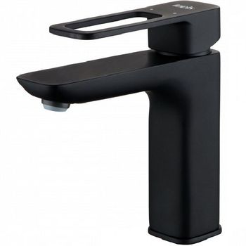 Смеситель для раковины Iddis Slide SLIBL00i01 Черный — фото 1, Смесители для раковины