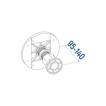Ножки INRAIN IN LB-8  — фото 7, Комплектующие для поддонов
