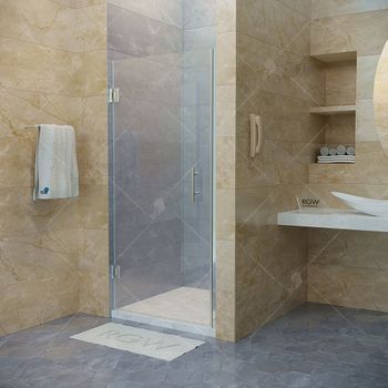 Душевая дверь  60*195 RGW HO-011 хром/Матовое/8 мм — фото 2, Распашные душевые двери