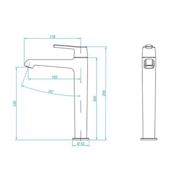 Смеситель на раковину RGW SP-311/хром — фото 7, Смесители для раковины