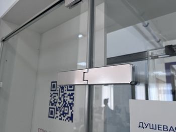 Душевая дверь 130*200 RGW SV-004-Gr Серый/Прозрачное/8 мм (EasyClean) — фото 11, Распашные душевые двери