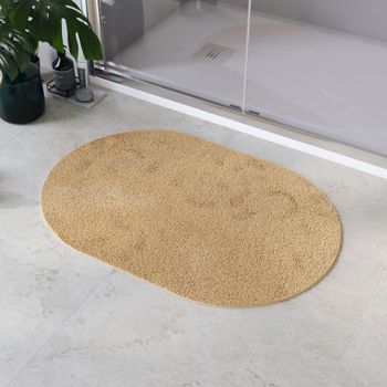 Товар: Коврик для ванной RGW BM-008 90*60/Бежевый - фото 2 Коврик для ванной RGW BM-008 90*60/Бежевый — фото 2, Коврики для ванной комнаты