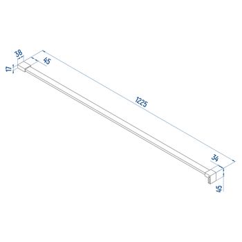 Душевая перегородка INRAIN MONT-002 /  90х195 / Хром / Прозрачное / 6 мм — фото 6, Душевые перегородки