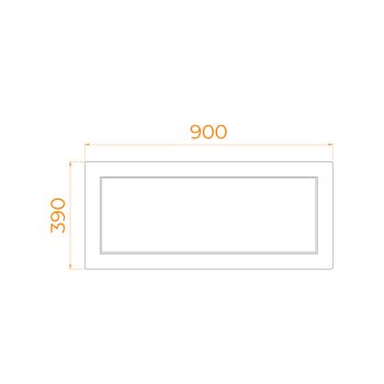 Товар: Экран для поддона RGW NB/CL-s 90 "b" h39 (боковой) (для поддонов с сиденьем) - фото 2 Экран для поддона RGW NB/CL-s 90 "b" h39 (боковой) (для поддонов с сиденьем) — фото 2, Экраны для поддонов