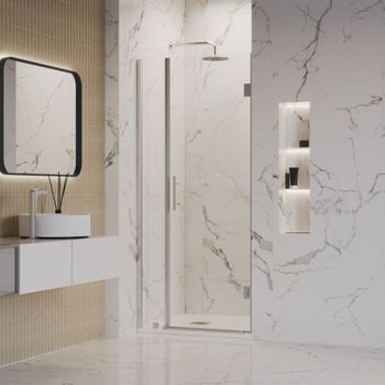 Товар: Душевая дверь INRAIN MIT-012 / 90х195 / Хром / Прозрачное / 8 мм - фото 1 Душевая дверь INRAIN MIT-012 / 90х195 / Хром / Прозрачное / 8 мм — фото 1, Распашные душевые двери