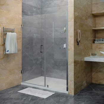 Душевой уголок 100*100*195 RGW HO-084-G Трапеция/Золото/Матовое/8 мм (2 уп.) — фото 2, Душевые уголки трапеция