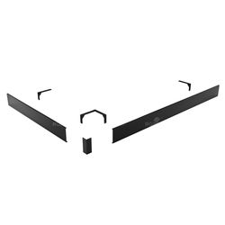 Экран для поддона RGW N/ST-21  90*120 (прямоуг) (Черный) — фото 1, Экраны для поддонов