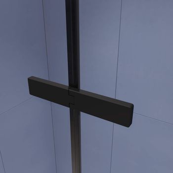 Душевой уголок 150*100*200 RGW SV-040-B Прямоуг./Чёрный/Матовое/8 мм (2 уп.) — фото 3, Прямоугольные душевые уголки