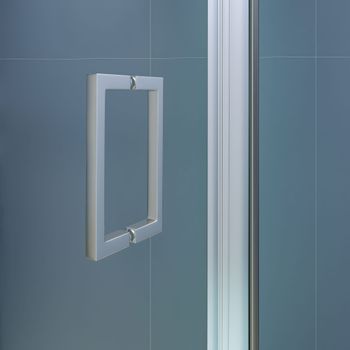 Душевая дверь  90*195 RGW SV-05 Хром/Тонированное(серое)/8 мм (Easy) — фото 3, Складные душевые двери