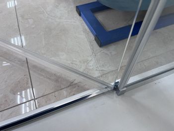 Душевая дверь 130*200 RGW SV-004-Gr Серый/Прозрачное/8 мм (EasyClean) — фото 12, Распашные душевые двери