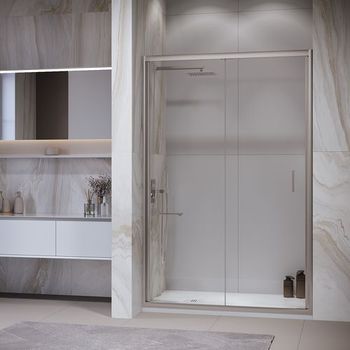 Душевая дверь  80*190 RGW PA-21 Хром/Прозрачное/5 мм (Easy) — фото 2, Раздвижные душевые двери