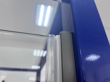 Душевая дверь 120*200 RGW HO-014-B Чёрный/Матовое/8 мм (EasyClean) — фото 6, Распашные душевые двери