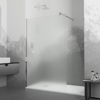 Душевая перегородка 120*195 RGW WA-02-1 Хром/Cora/6 мм (EasyClean) — фото 1, Душевые перегородки