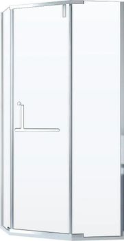 Душевой уголок  90*90*195 RGW HO-081 Трапеция/хром/Прозрачное/8 мм (2 уп.) — фото 4, Душевые уголки трапеция