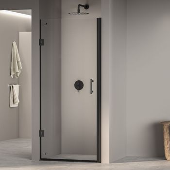 Душевая дверь  90*195 RGW PA-06 B Чёрный/Прозрачное/6 мм (Easy) — фото 2, Распашные душевые двери