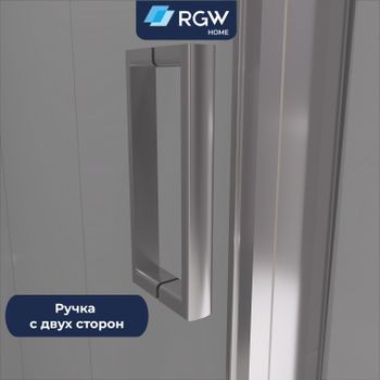 Душевая дверь  90*185 RGW CL-111 Хром/Прозрачное/4 мм — фото 3, Раздвижные душевые двери