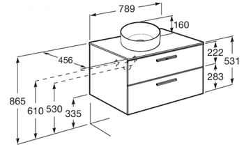 Товар: VICTORIA Тумба под раковину VICTORIA 80, 2 ящика, белый гл., ROCA A857470806 - фото 16 VICTORIA Тумба под раковину VICTORIA 80, 2 ящика, белый гл., ROCA A857470806 — фото 16, Тумбы под раковину