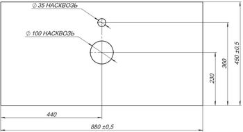 Столешница Aquanet Nova Lite 90 мрамор 00257613 — фото 4, Столешницы под раковину