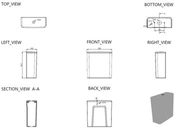 Сливной бачок Allen Brau Priority 4.31007.20 белый глянец — фото 7, Комплектующие