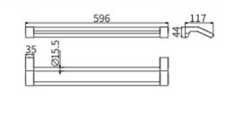 Полотенцедержатель 51009 — фото 2, Полотенцедержатели